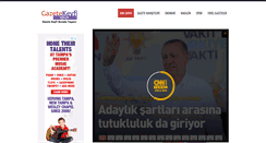 Desktop Screenshot of gazetekeyfi.gen.tr